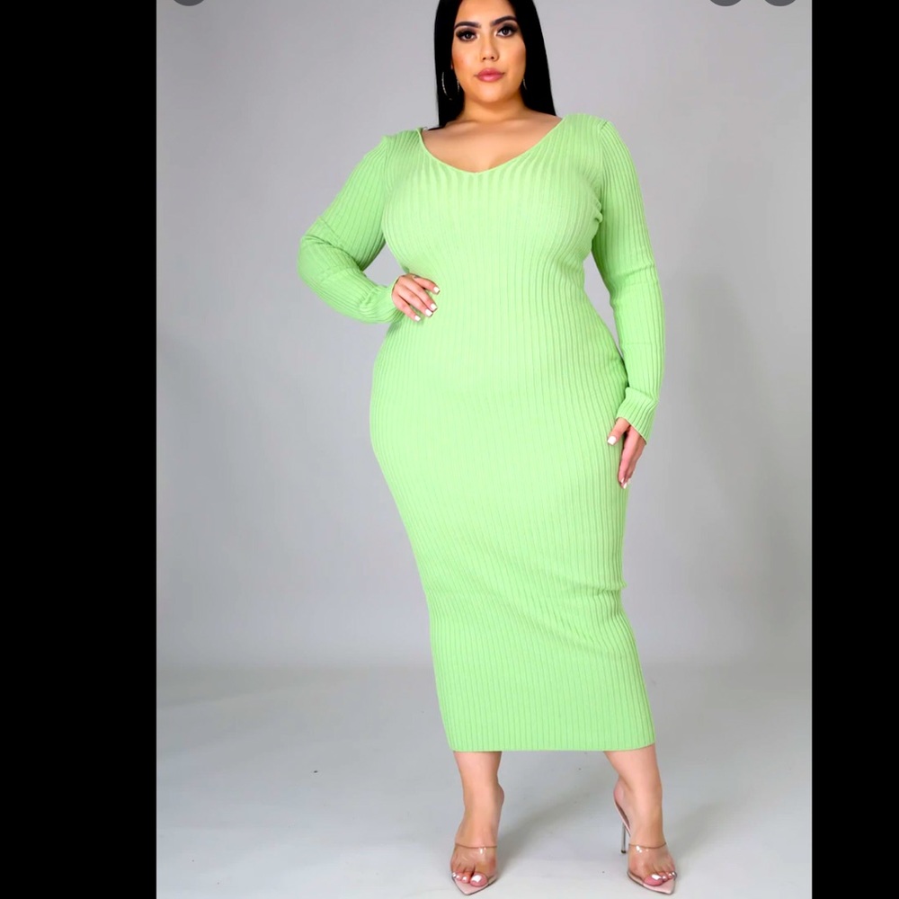 Saige Ribbed Dress